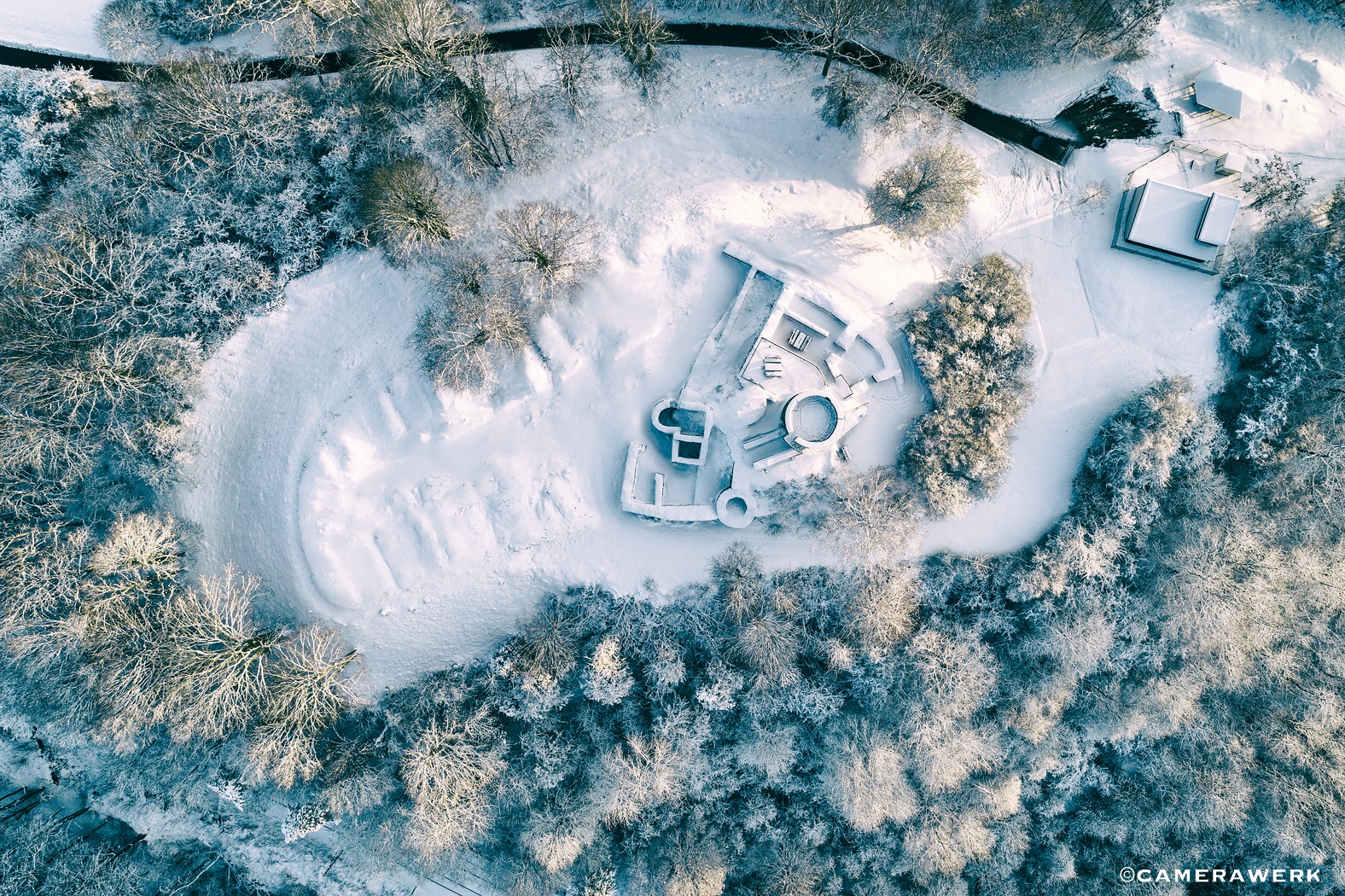 Winter auf der Burg