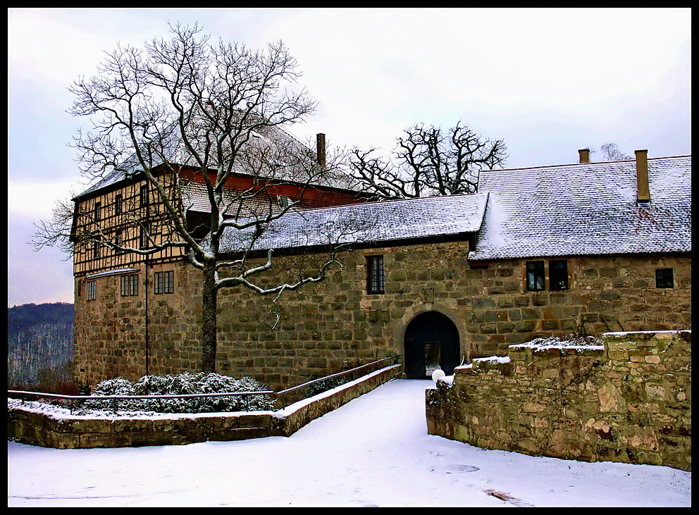 Winter auf der Burg