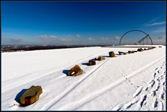 Winter auf der Halde