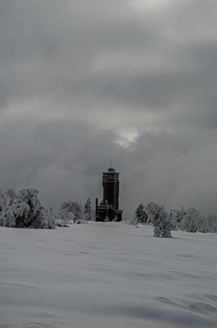 Winter auf der Hornisgrinde