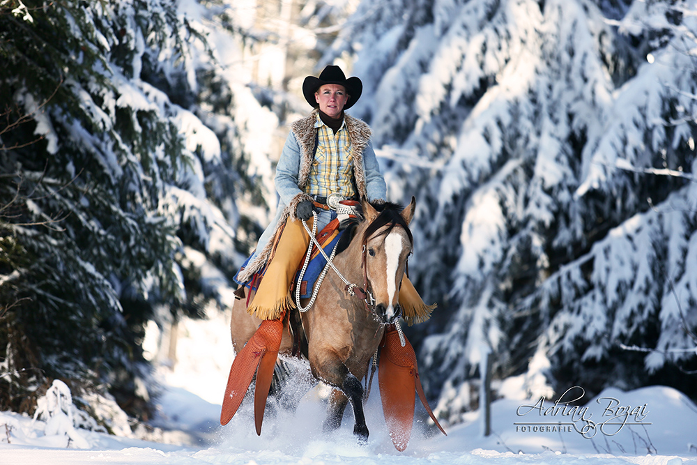 Winter auf der Ranch