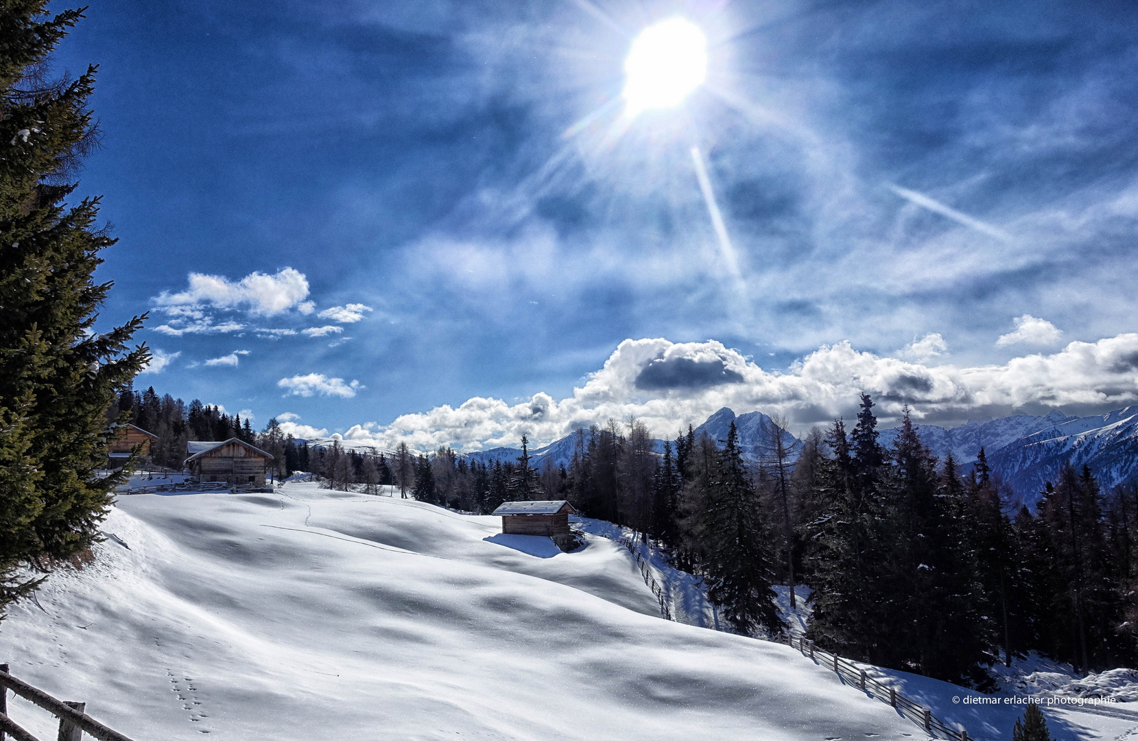 Winter auf der Rodenecker Alm