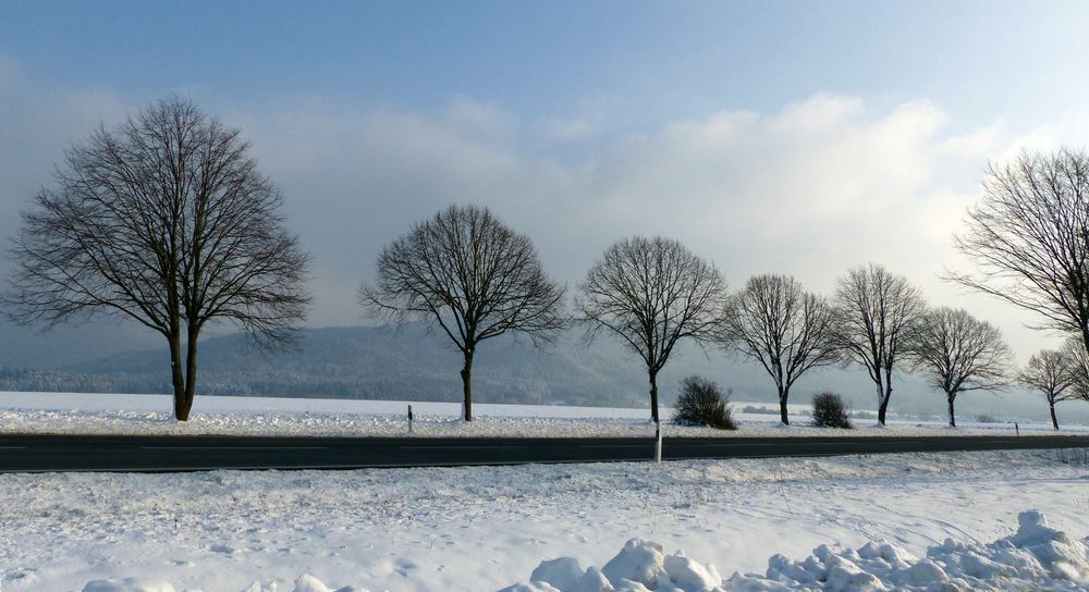 Winter auf der schwäbischen Alb  