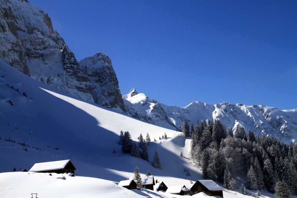 Winter auf der Schwägalp