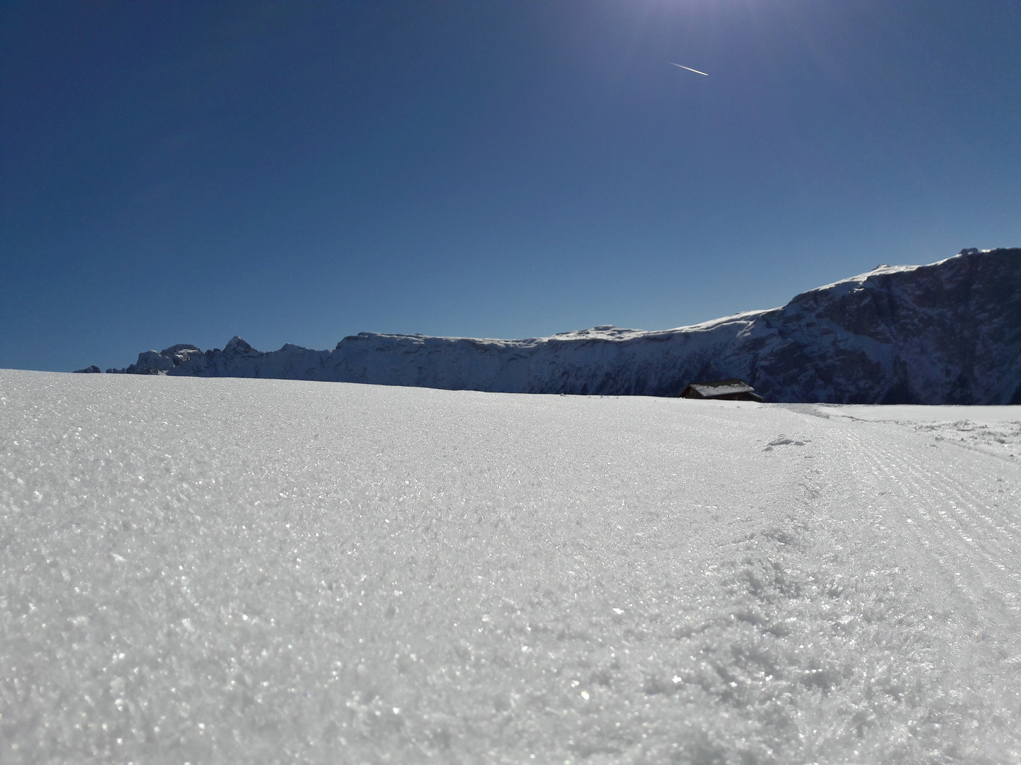 Winter auf der Seiser Alm