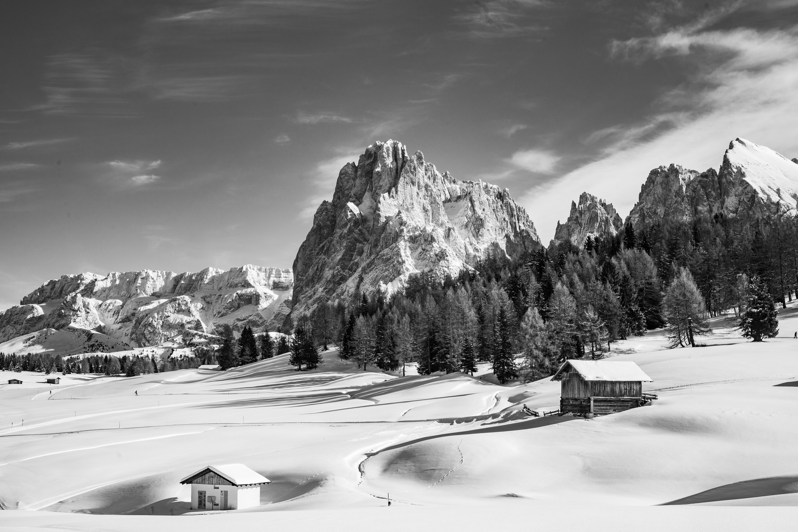 Winter auf der Seiser Alm