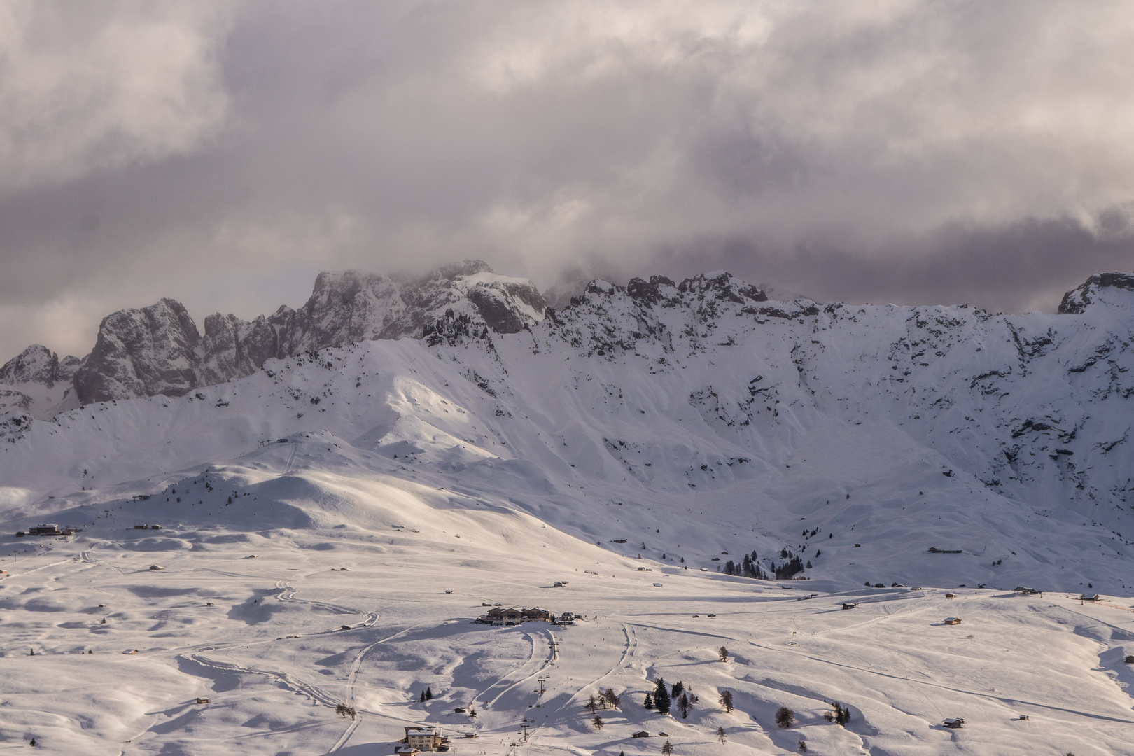 Winter auf der Seiser Alm