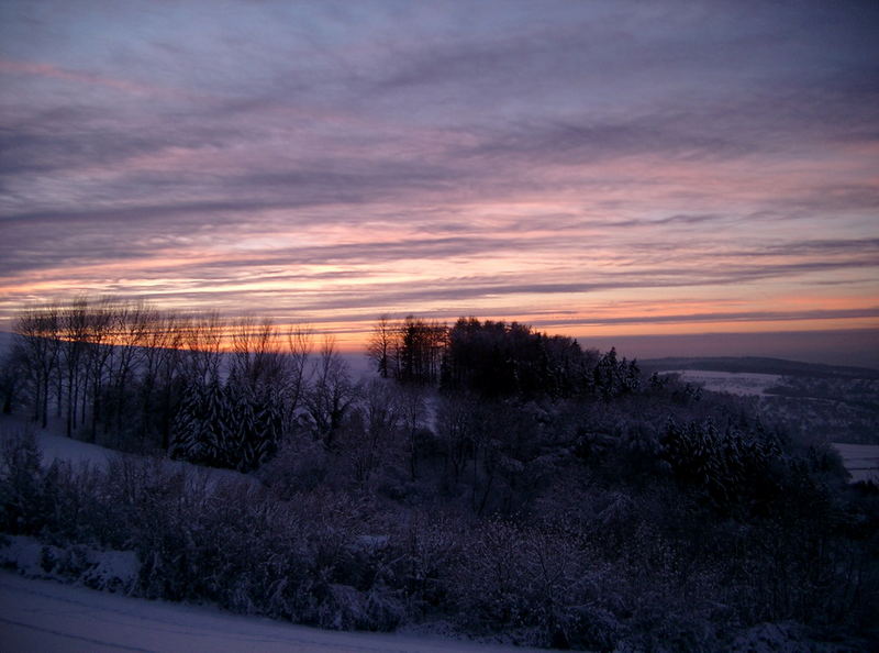 Winter auf der TECK