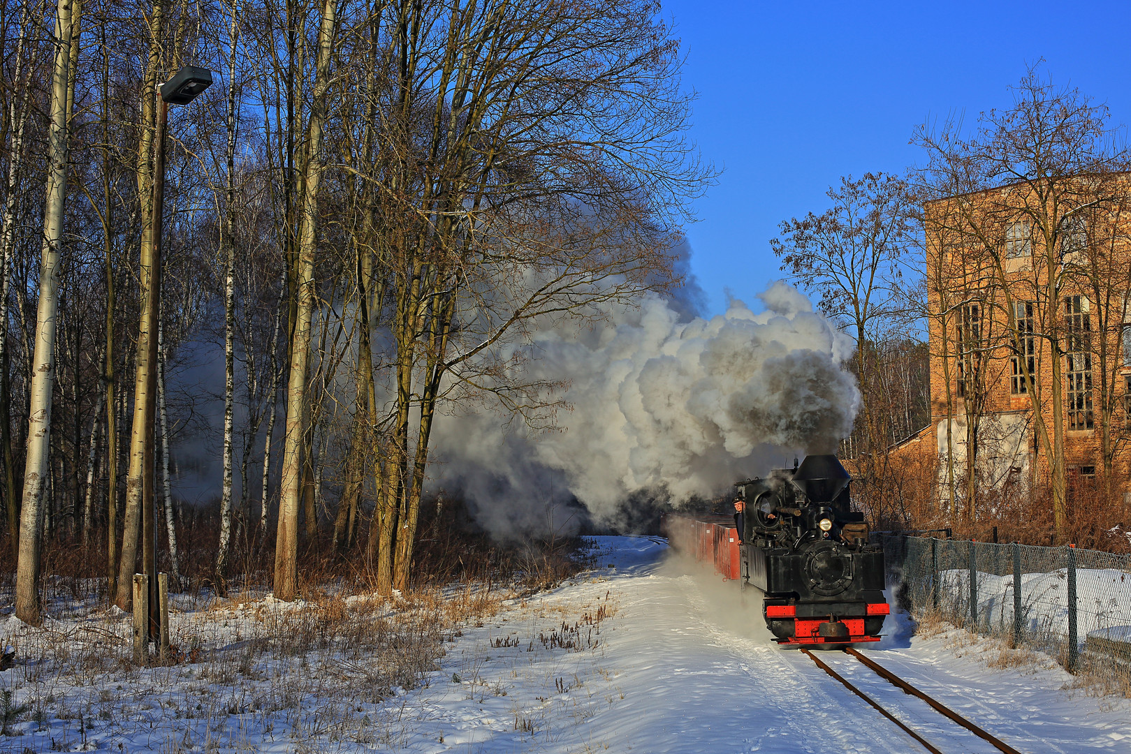 Winter auf der Waldbahn 9