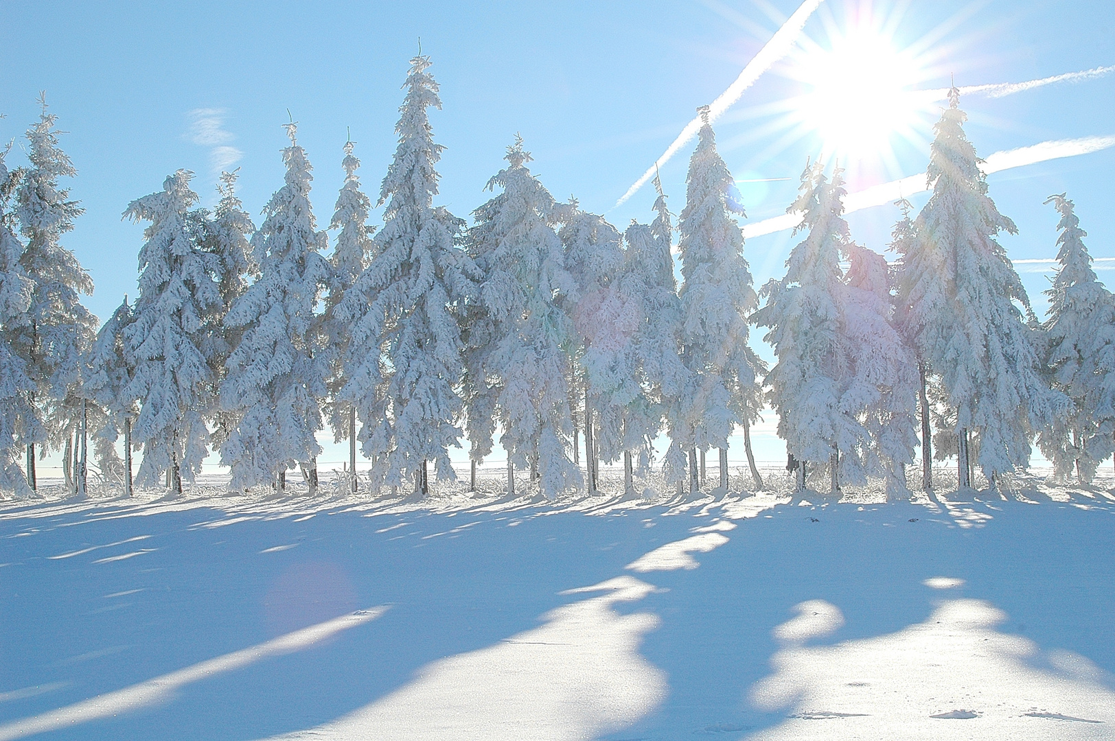 Winter auf der Wasserkuppe