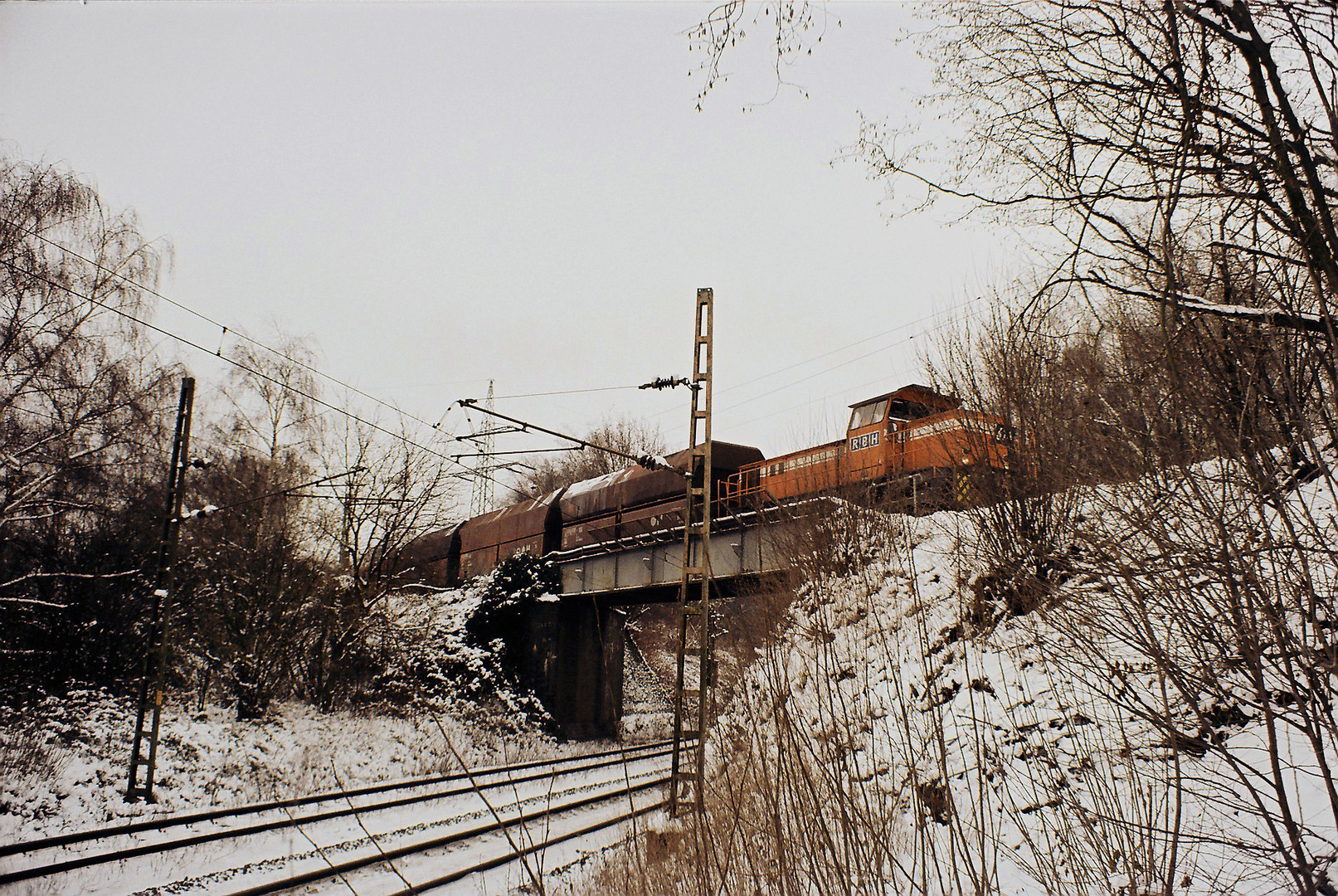 Winter auf der Zechenbahn