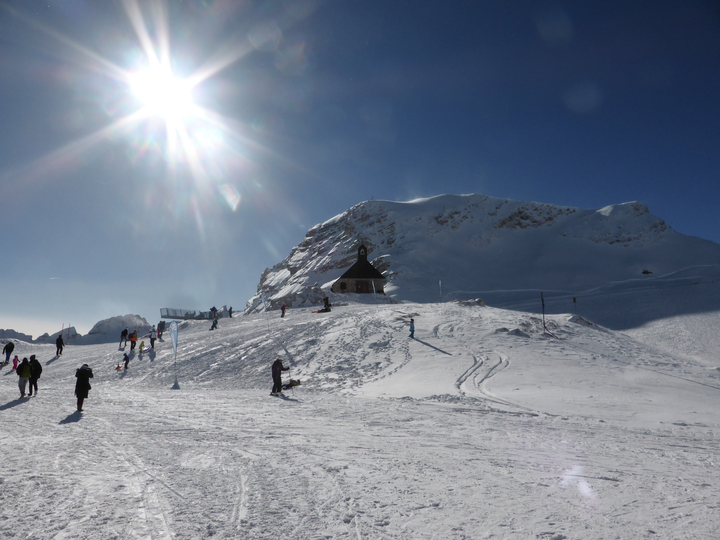 Winter auf der Zugspitze