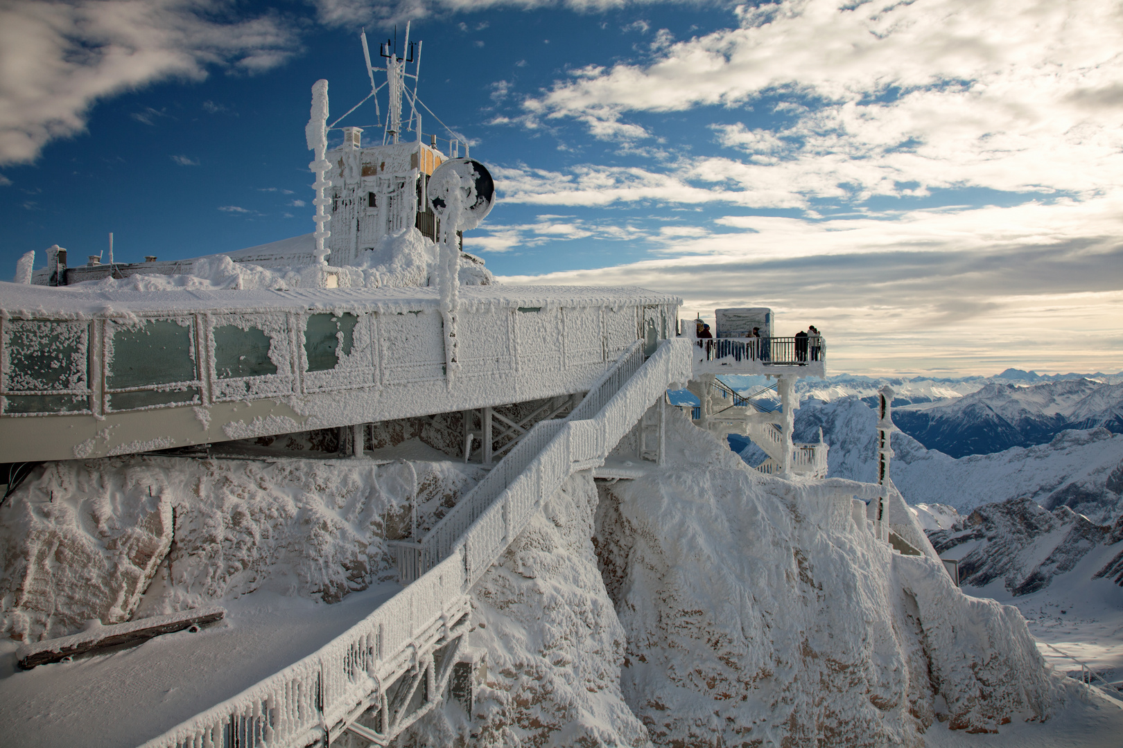 Winter auf der Zugspitze