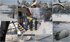 Winter auf "Drei Weieren" über St. Gallen