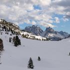 Winter auf einem der schönsten Hochplateaus Südtirols, der Plätzwiese...
