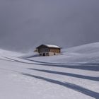 Winter auf einer Seiser Alm