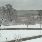 . winter auf herrenchiemsee .