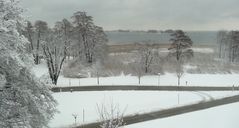 . winter auf herrenchiemsee .