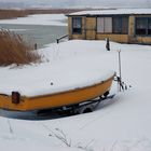 Winter auf Rügen 3 - mein Haus, mein Boot, mein See (Bodden..)