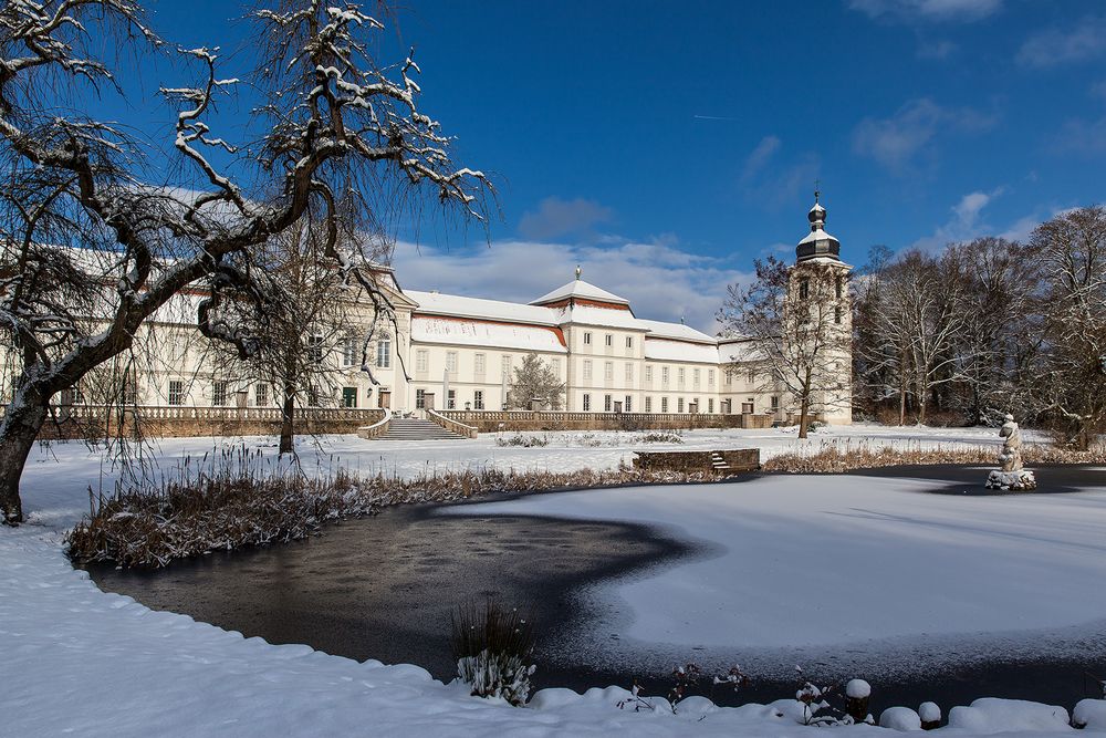 Winter auf Schloss Fasanerie
