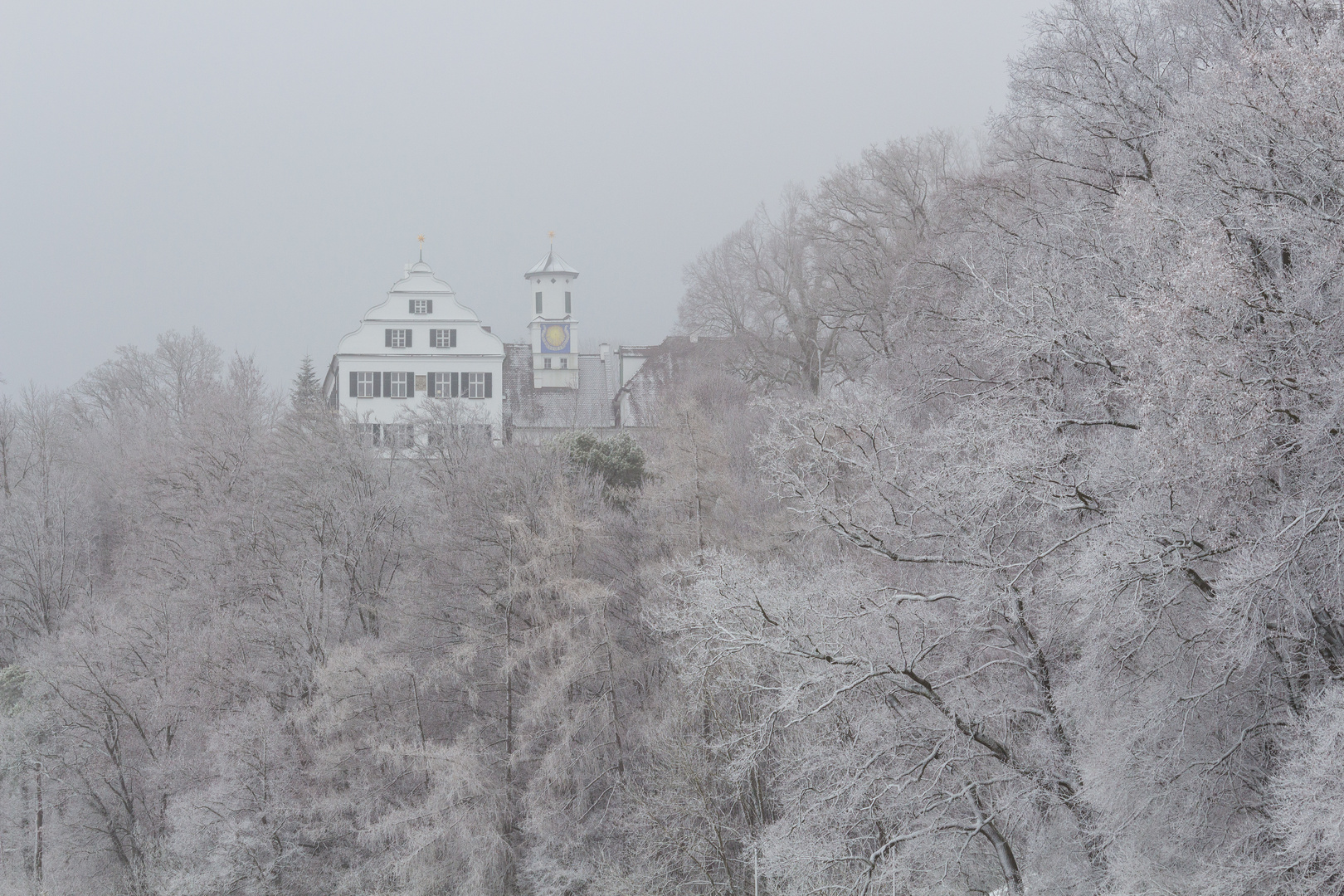 Winter auf Schloss Scherneck 