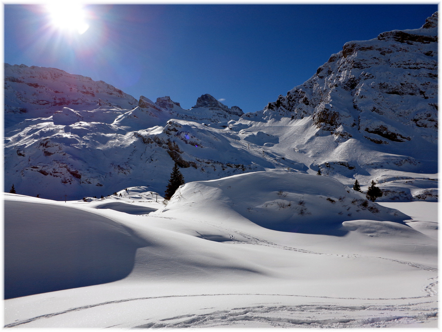 Winter auf Trübsee