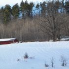 Winter Barn