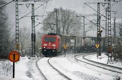 Winter bei der Bahn / 1