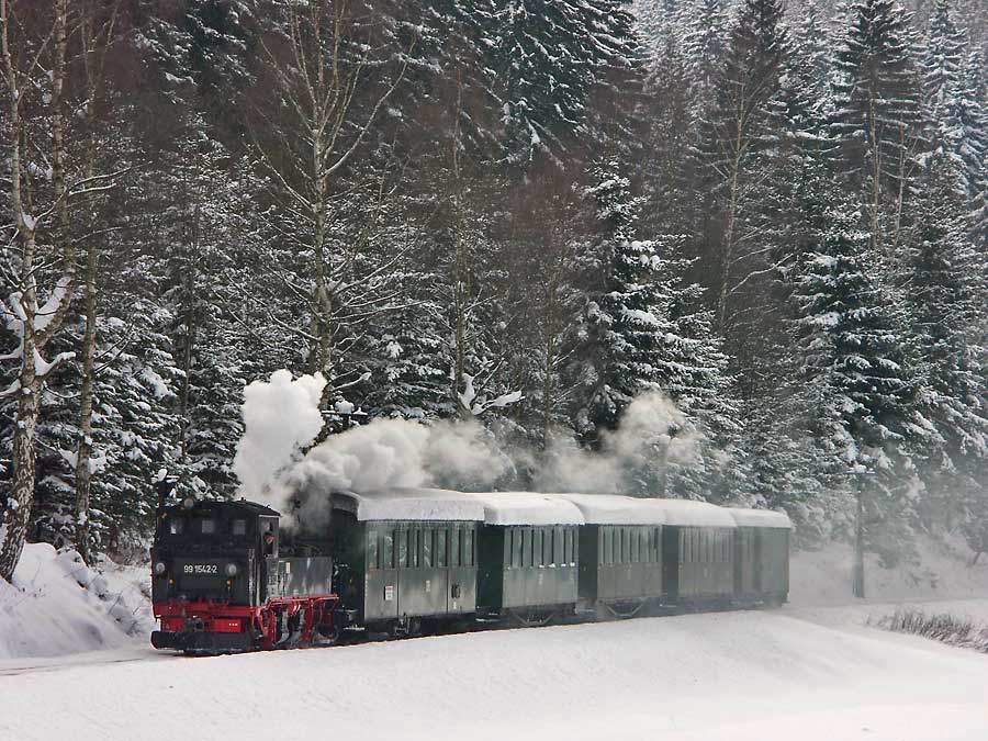 Winter bei der Preß