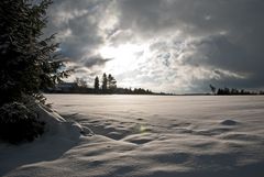 Winter beim Steinhaus