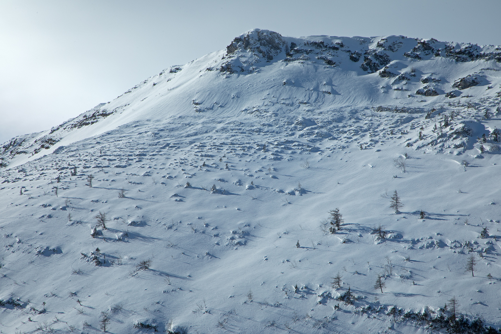 Winter-Berg-Landschaft