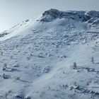 Winter-Berg-Landschaft