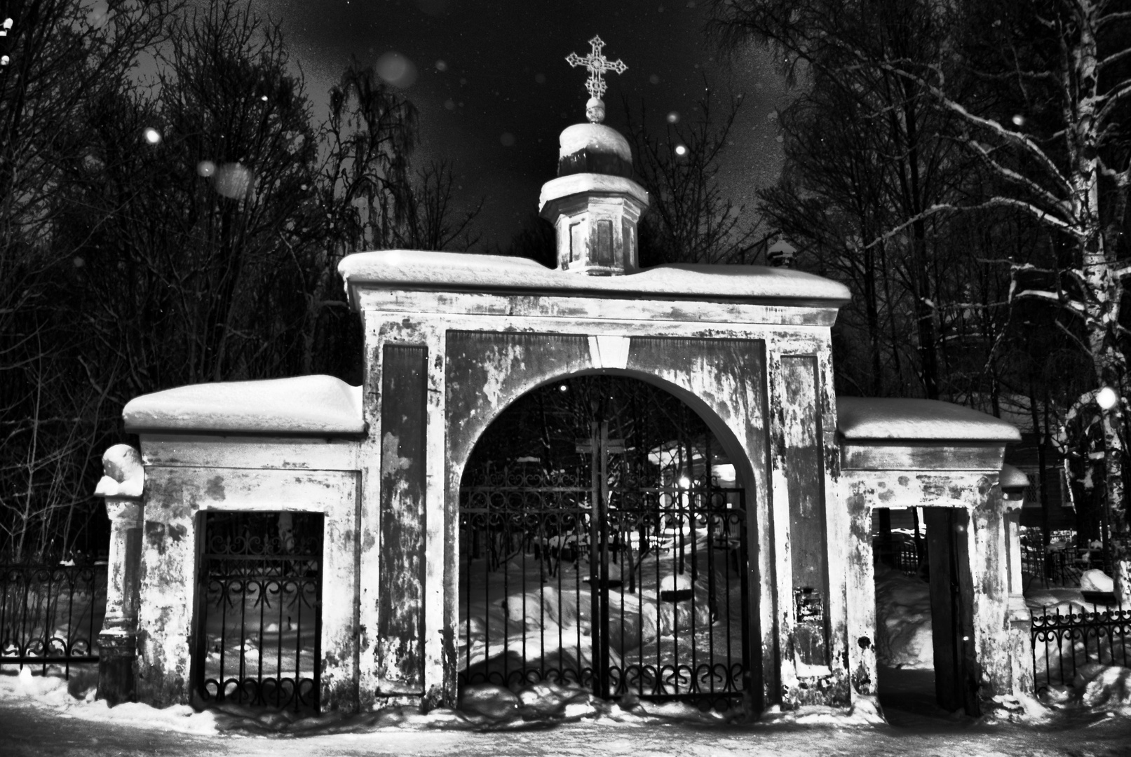 winter cemetery