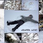 Winter-Collage (mein erster Versuch)
