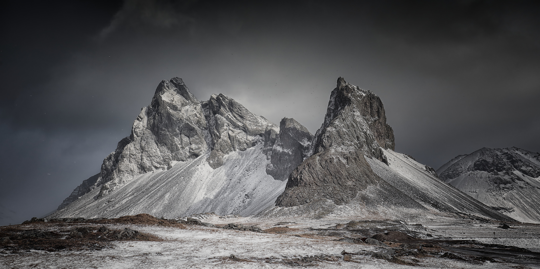 Winter-Comeback am Eystrahorn