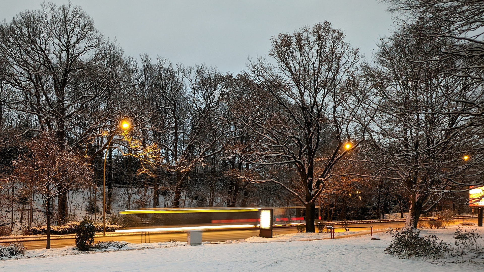 Winter-Dämmerung