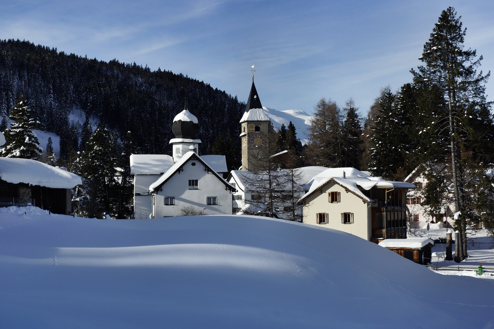 Winter Dorf Traum