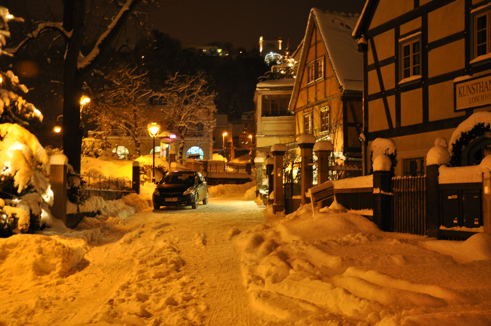 Winter Dresden Körnerplatz