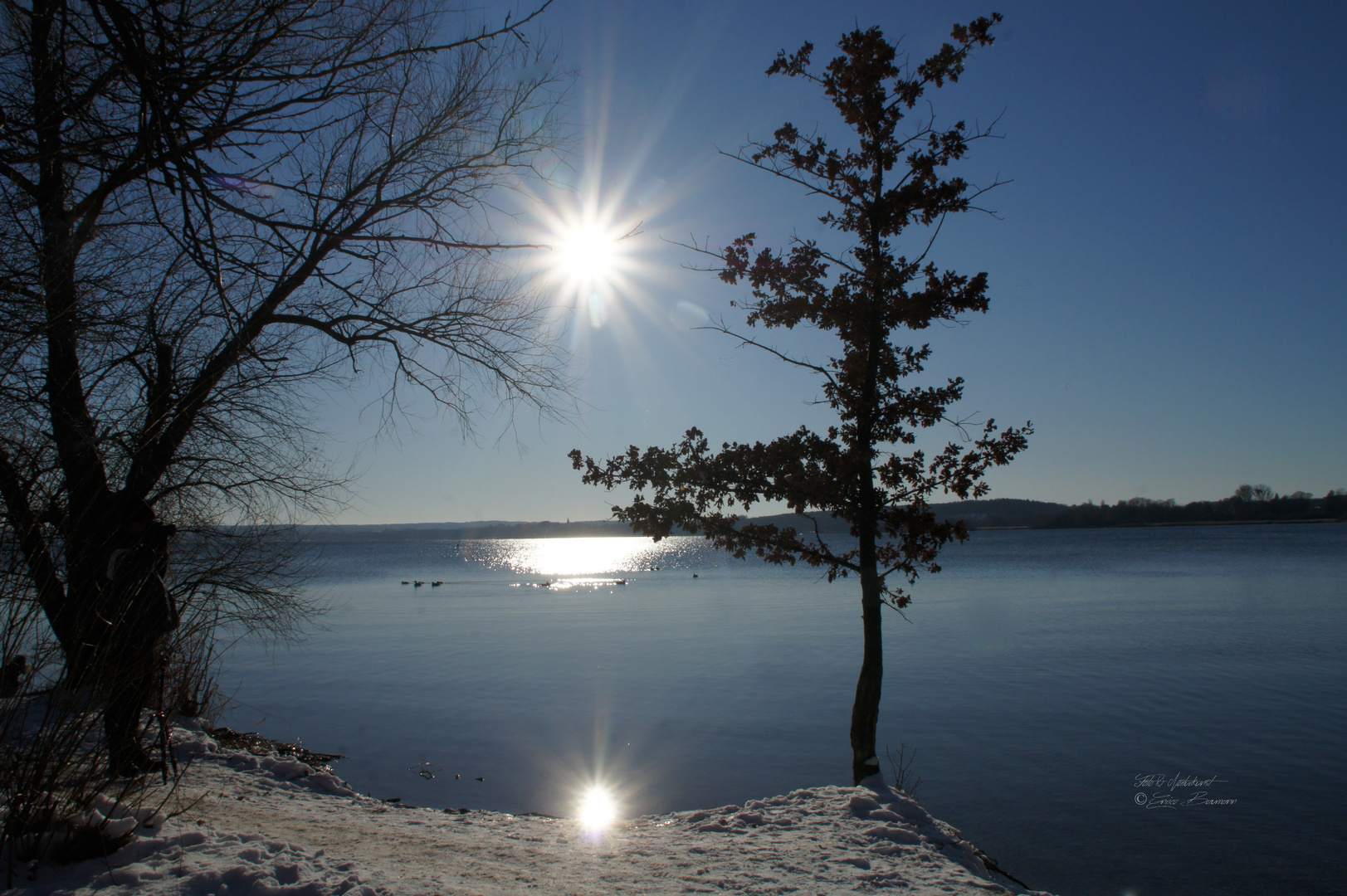 Winter - Eis -Impression am Ammersee