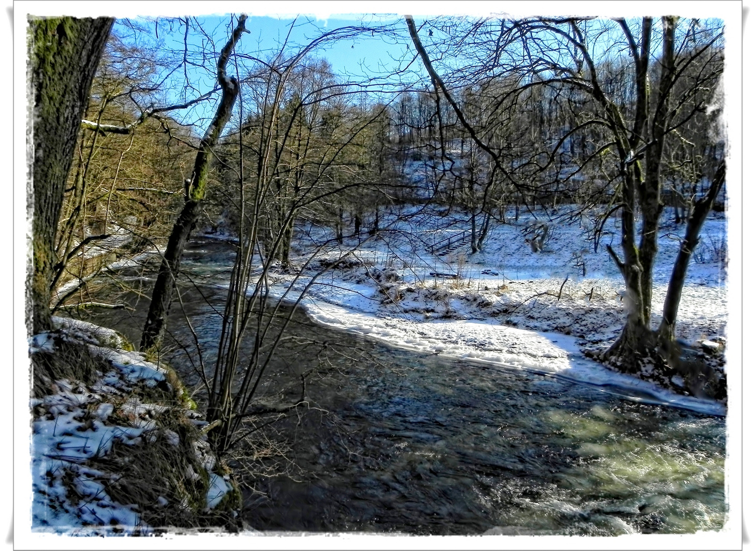 Winter entlang der Ruhr