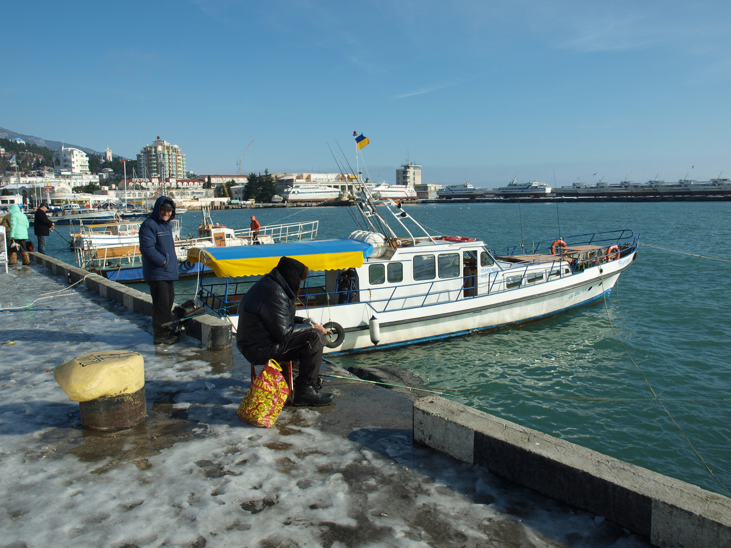 Winter. Fishers