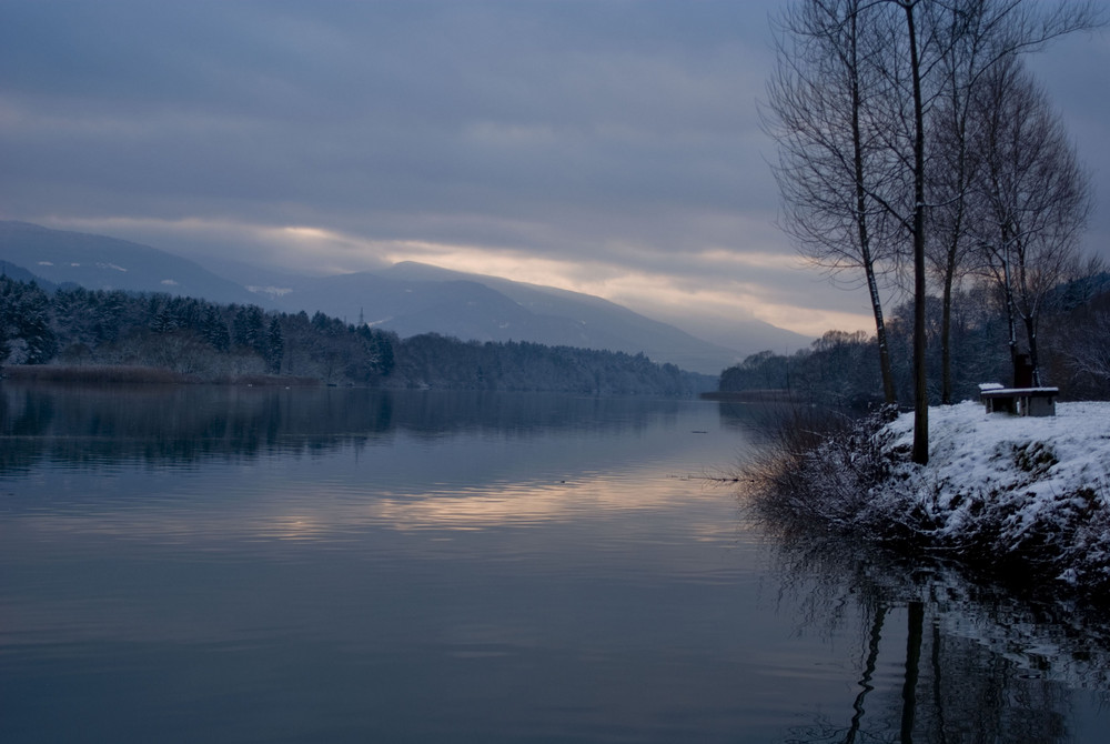 Winter - Fluss