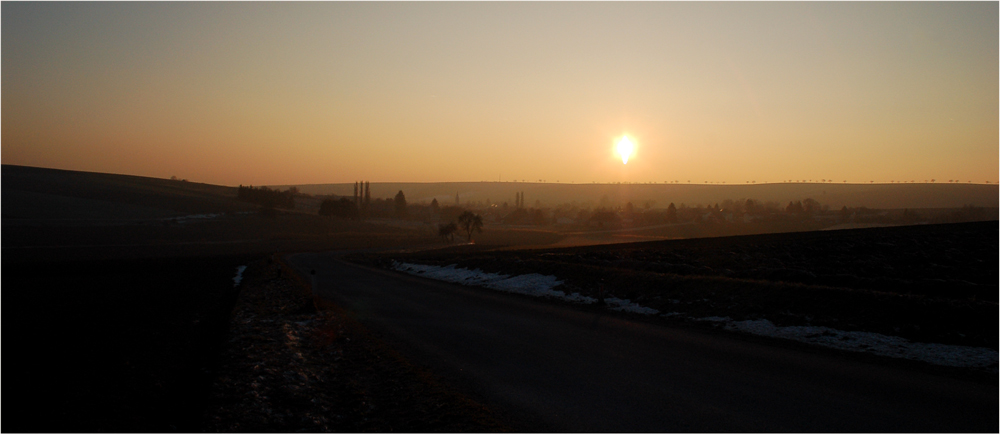 Winter - Gegenlicht