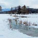 Winter-Golfplatz...