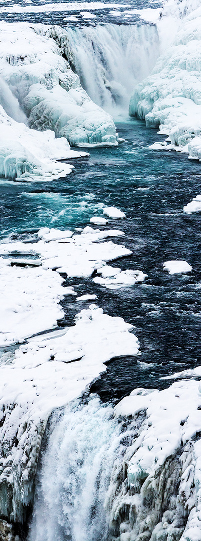 winter gullfoss