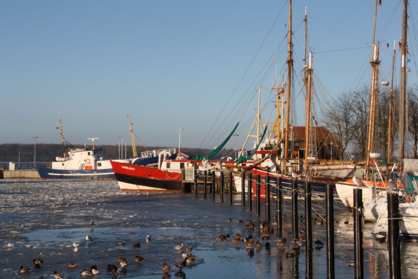 Winter-Hafen