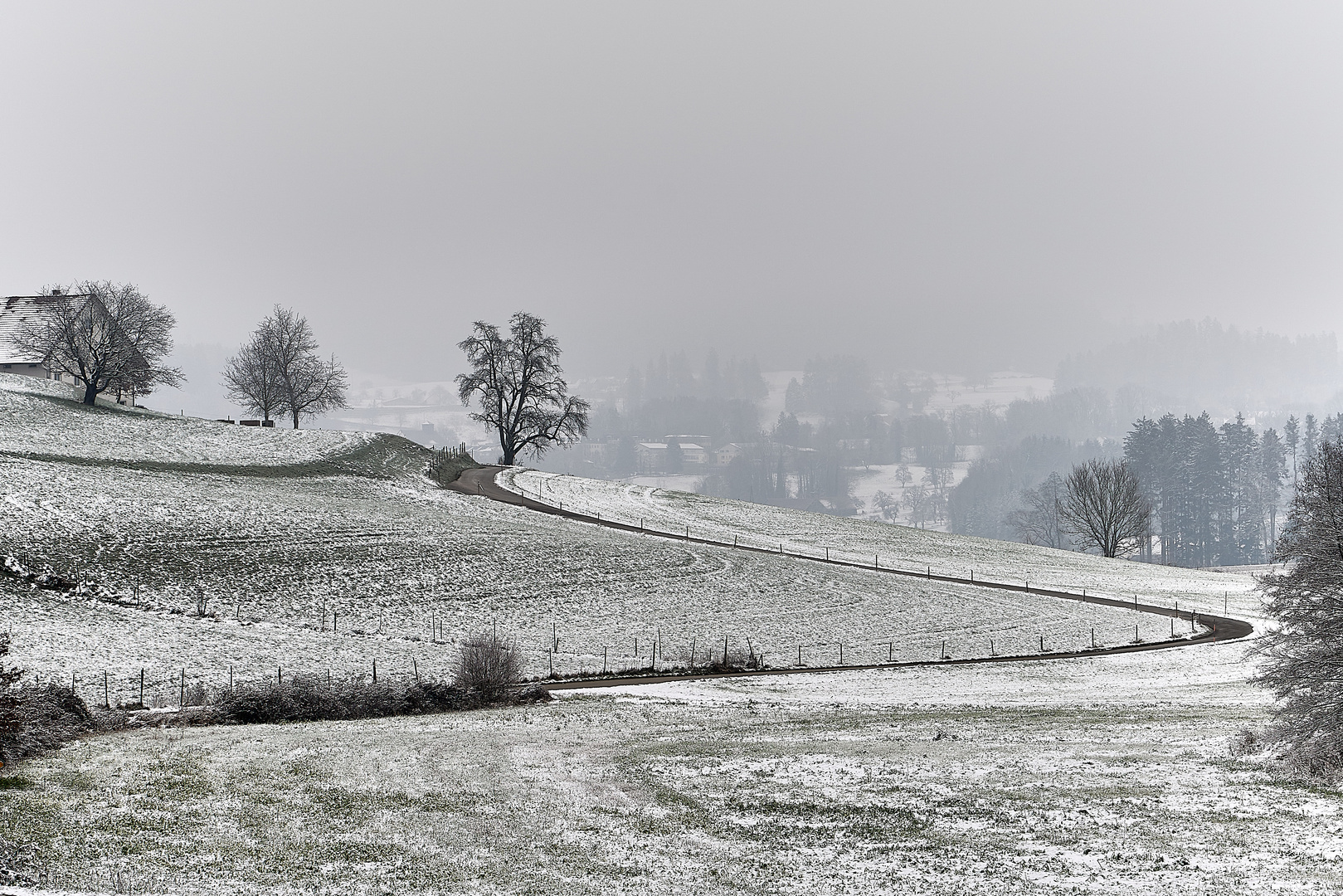 Winter hinter Tennenmoos