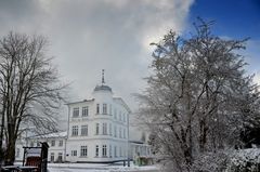 Winter, Hotel am Meer 