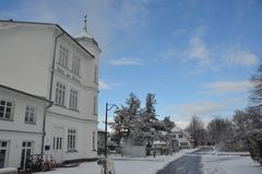 Winter, Hotel am Meer 