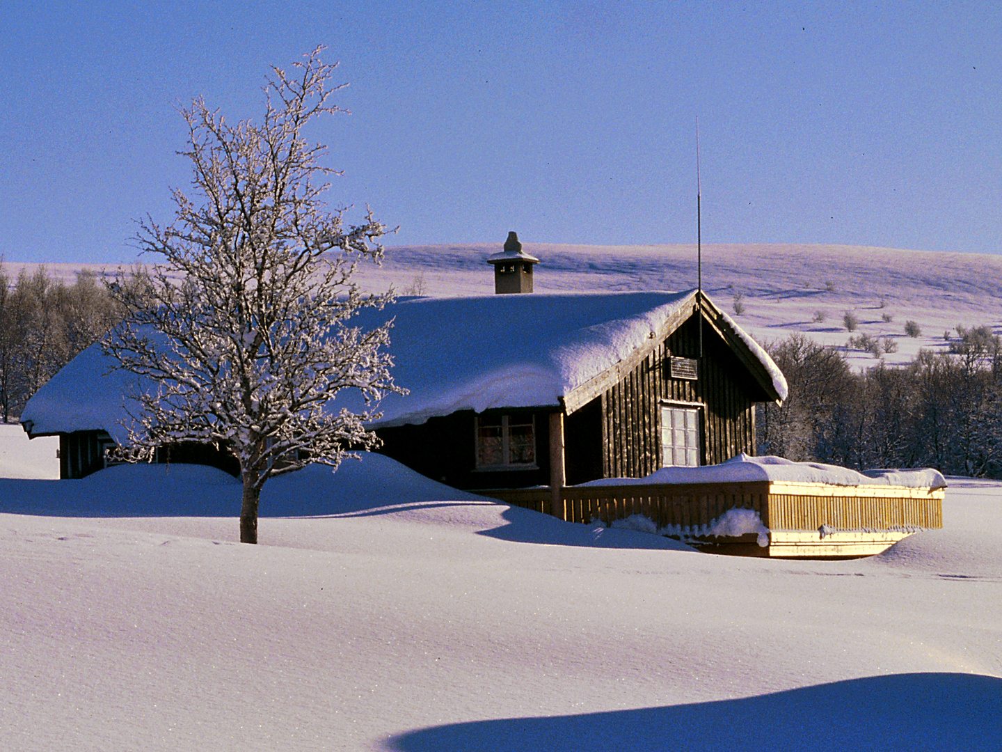 Winter-Idyll in Norwegen